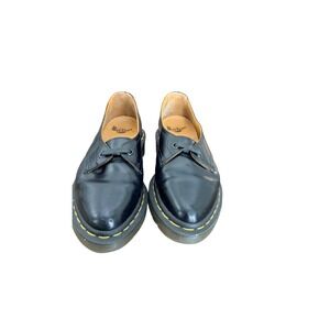 Dr. Martens Siano Black Leather Pointed Toe Oxford Shoes Womens Size 6
